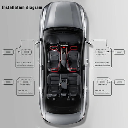 Personalized Car Floor Mat Light